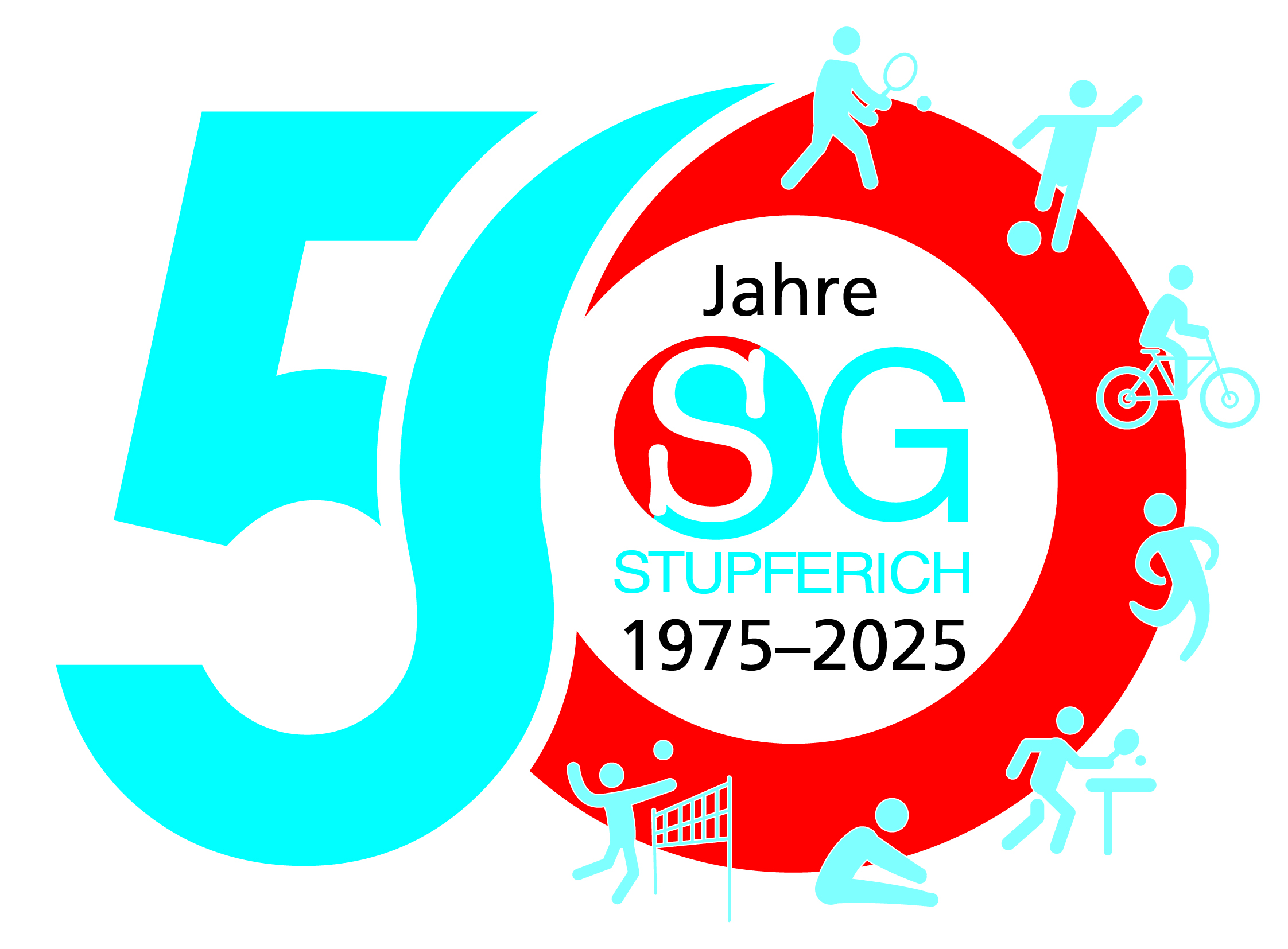 Jubilaeumslogo SG Stupferich