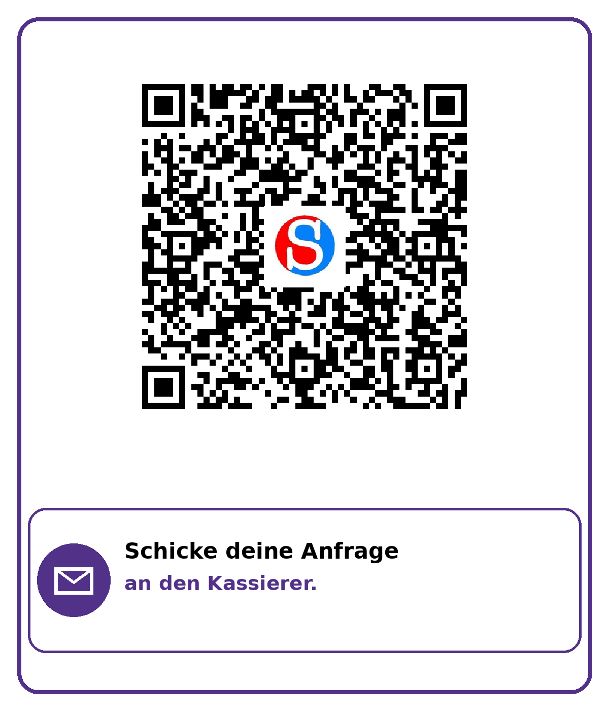 QR Finanzvorstand Kassierer